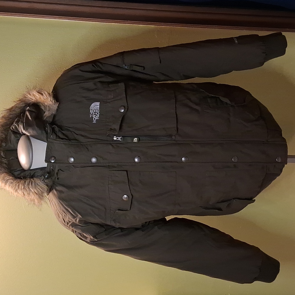 The North Face Hyvent Jacket with Fur Hood